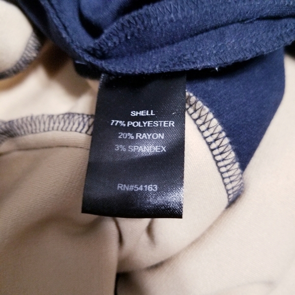 Ellen Tracy glam office business party color block dress 4 - Picture 5 of 6